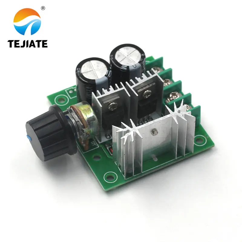 

DC 12V~40V 10A 13kHz PWM Motor Speed Control Switch Controller Volt Regulator Dimmer Electrical PCBA Assembly DC Motor Boards