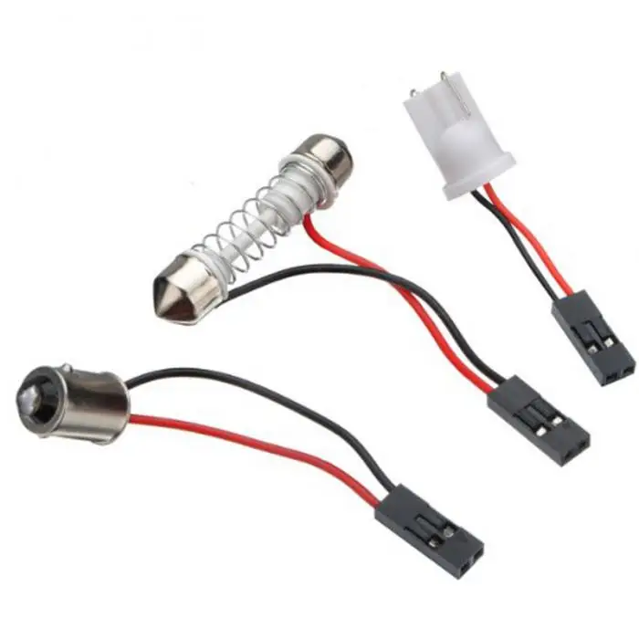 Новый 1/2 набор T10 BA9S фестон-адаптер 24 SMD 5050 светодиодный свет авто панель для ЧТЕНИЯ ИНТЕРЬЕР купольная лампа DC12V доставка