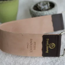 Frank Shaving-100 натуральная коровья кожа прямые бритвы Висячие Strop#1