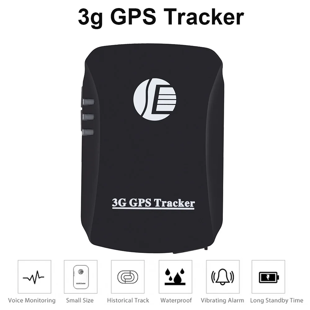 

3G GPS Tracker Pets Personal Goods GPS Tracker Real Time Tracking Vehicle Motorcycle Overspeed Alarm Geo-fence GPS Locator EU US
