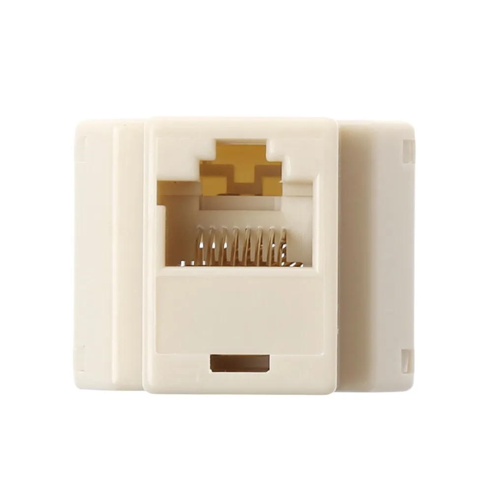 3Pcs set 1 To 2 Way LAN Ethernet Network Cable RJ45 Female Splitter Connector Adapter for 5