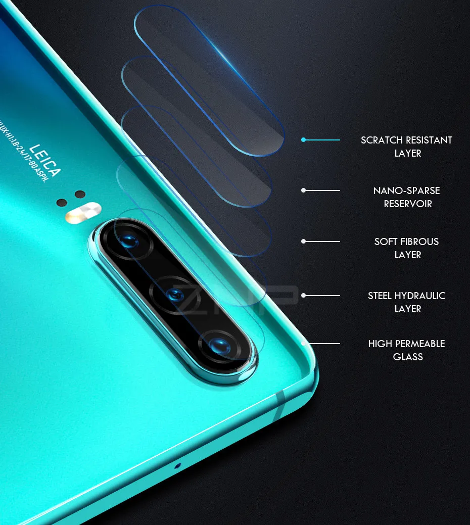 ZNP Защитное стекло для объектива камеры для huawei P30 P20 Pro Lite защитное закаленное стекло для huawei P30 mate 20 Lite Pro стеклянная пленка