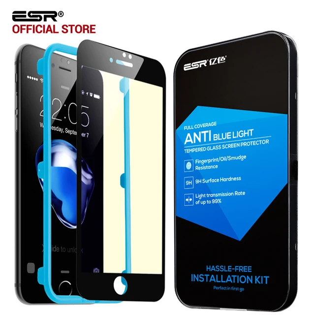 bilder für Displayschutzfolie für iPhone 7/7 Plus, ESR Anti Blue-Ray Displayschutzfolie Full Coverage Schutzglas Film für iPhone7 7 Plus bilder für Displayschutzfolie für iPhone 7/7 Plus, ESR Anti Blue-Ray Displayschutzfolie Full Coverage Schutzglas Film für iPhone7 7 Plus