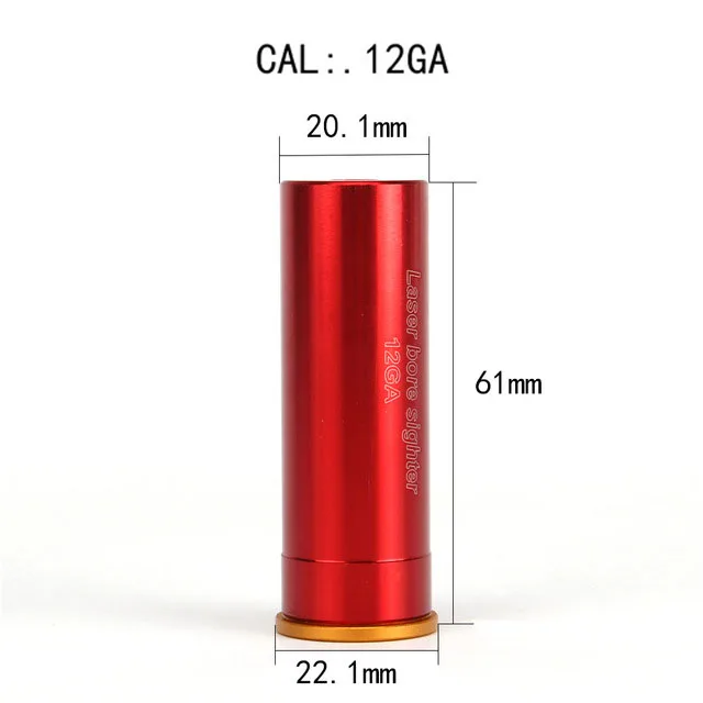 WIPSON Новый red dot лазерный латунь медь boresight CAL картридж отверстие наводчик для Область Охота регулировки