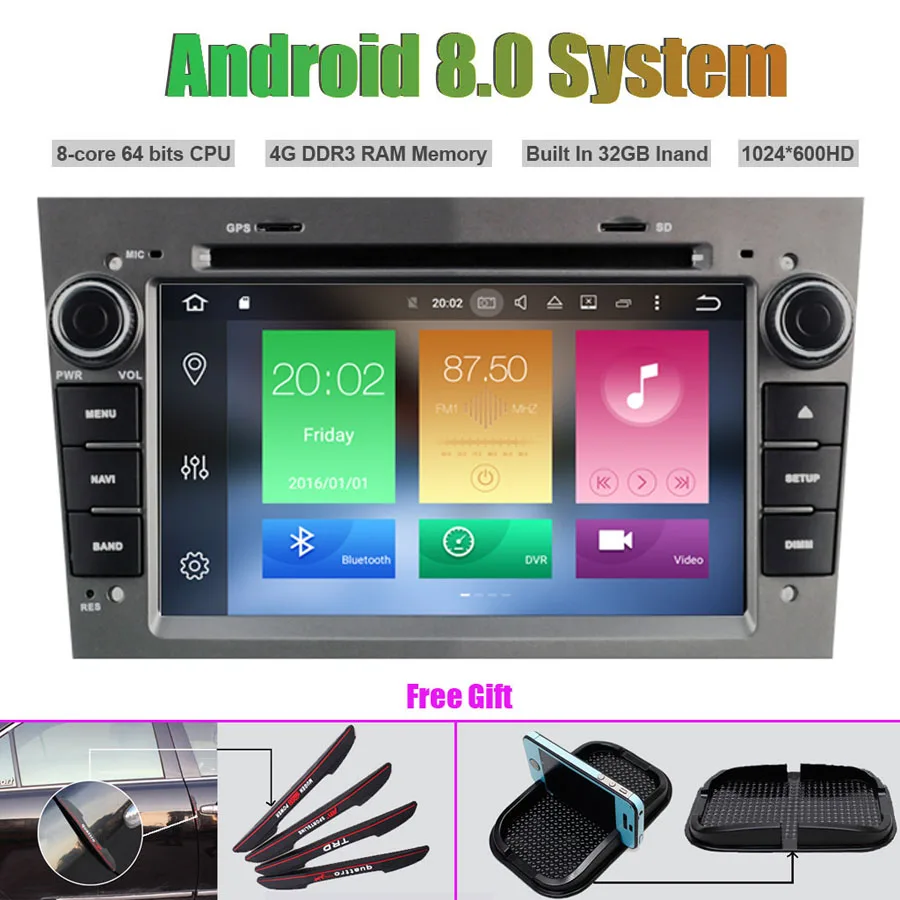 Discount Octa-Core Android 8.0 CAR Multi-Media Player for OPEL VECTRA ANTARA ZAFIRA CORSA MERIVA ASTRA 0