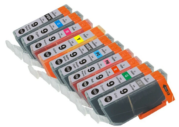 

Free shipping PGI 9 ink cartridge for Canon Pixma Pro9500 with new Chip