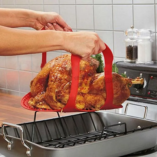2021 Thanksgiving Silicone Roast And Turkey Lifter Helps You Lift