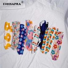 Мода хан издание моды стиль женщин продукт Kawaii маленький цветок кучи кристалл шелковые удобные и дышащие носки Sox