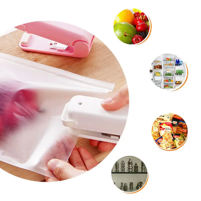 Портативный запайки мини-машина тепла мини ручной пластик еда закуска кухня сумка для инструментов герметик