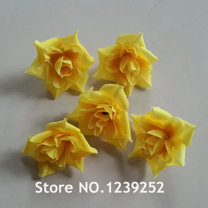 NEW 50PCS  Artificial Rose Silk Flower Heads Decoration Wedding Decoration DIY Wreath Gift Box Scrapbooking Craft Fake Flowers dried wildflowers