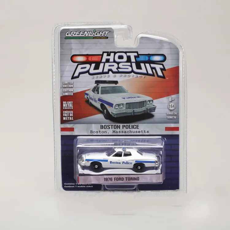 

Green Light 1:64 1976 ford Torino boutique alloy car toys for children kids toys Model gift