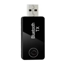 A2DP 3,5 мм стерео адаптер USB Dongle TX Беспроводной Bluetooth адаптер USB аудио Музыка передатчик приемник для iPod ТВ Mp4 ПК