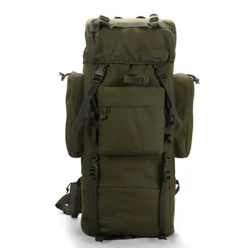 

Hot sale!70 L Metal Bracket Backpack Outdoor Sports Bag Military Tactical Bags Hiking Camping Waterproof Wear-resisting Bag 600D