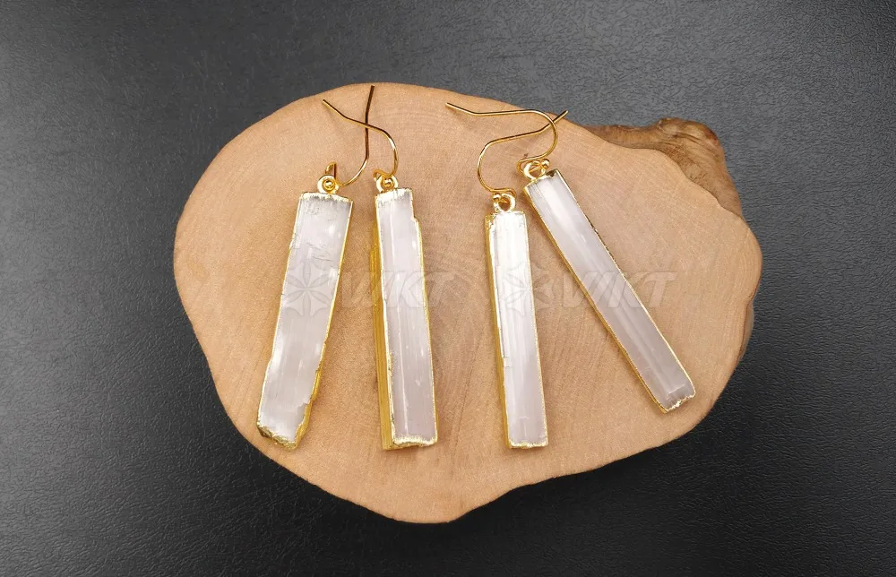 Cheap gold crystal earrings