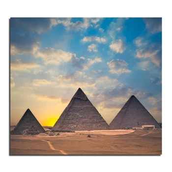 

Egyptian pyramids 50X55 3D DIY Diamond Painting 100% full square drill Cross Stitch Embroidery rhinestones Home Decoration