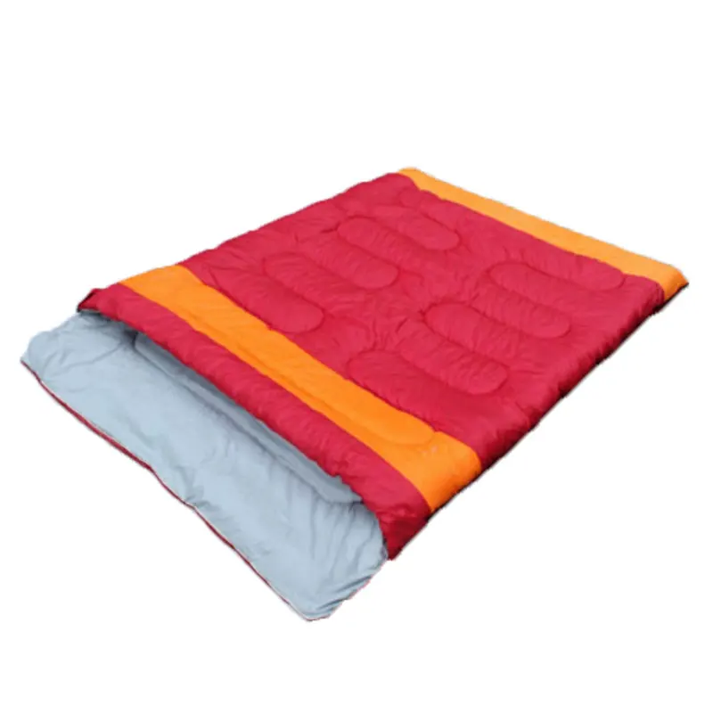2.8kg Couples Double Sleeping Bags Outdoor Camping Hiking Sleeping Bag Lunch Breaking Portable