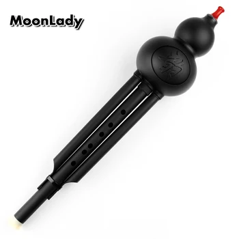 

Chinese Traditional Instrument Food Grade Resin Flute Cucurbit Flute Hulusi Key C/bB Hulusi Wind-instrument Easy to Learn