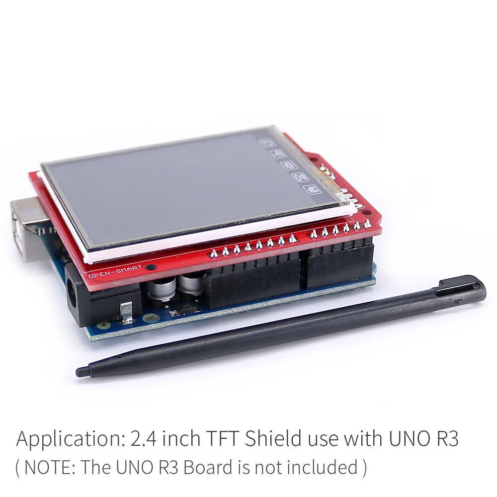 2.4 inch TFT LCD Display module Touch Screen Shield ILI9325 IC onboard temperature sensor + Pen for Arduino UNO R3/ Mega 2560 R3