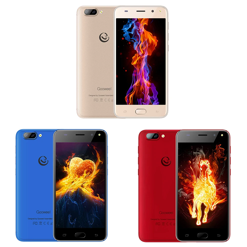 Gooweel S11 MTK6580 Quad core Face ID смартфон с 3g разблокирована 5 0 дюймов Экран мобильного