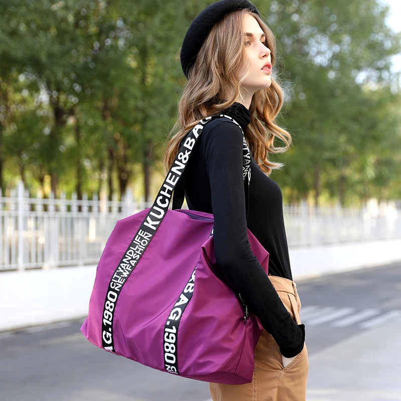 2019 New bag Woman Travel Bag Black Pink Sequined Shoulder Bag Women Ladies Weekend Portable Travel Waterproof big Bag 2019 New bag Woman Travel Bag Black Pink Sequined Shoulder Bag Women Ladies Weekend Portable Travel Waterproof big Bag