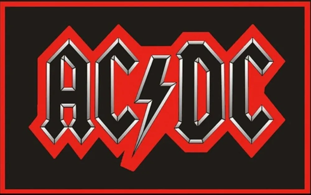 

ACDC Flag Yehoy hanging 90*150cm Blue rock 1973For Decoration