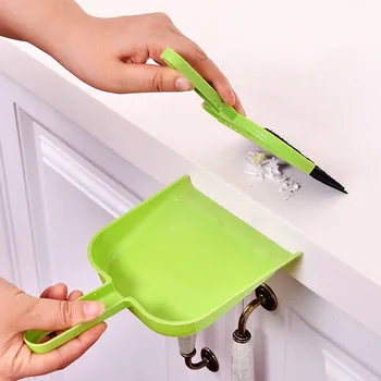 

Newest Arrivals Multipurpose Computer Keyboard Cleaning tool Door Kitchen desktop Dust Cleaning Brush +Dustpan 2 in 1 dropship