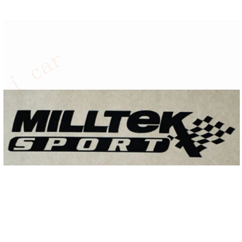ステッカービニール車milltekスポーツ排気触媒チューニング管ステッカー Sticker Vinyl Vinyl Carcar Vinyl Sticker Aliexpress