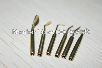

5 Sets Electric Waxer Accessories Wax Carving Knife Heat Tips for Lab, Jewelry Trade, Industry of Die Carving