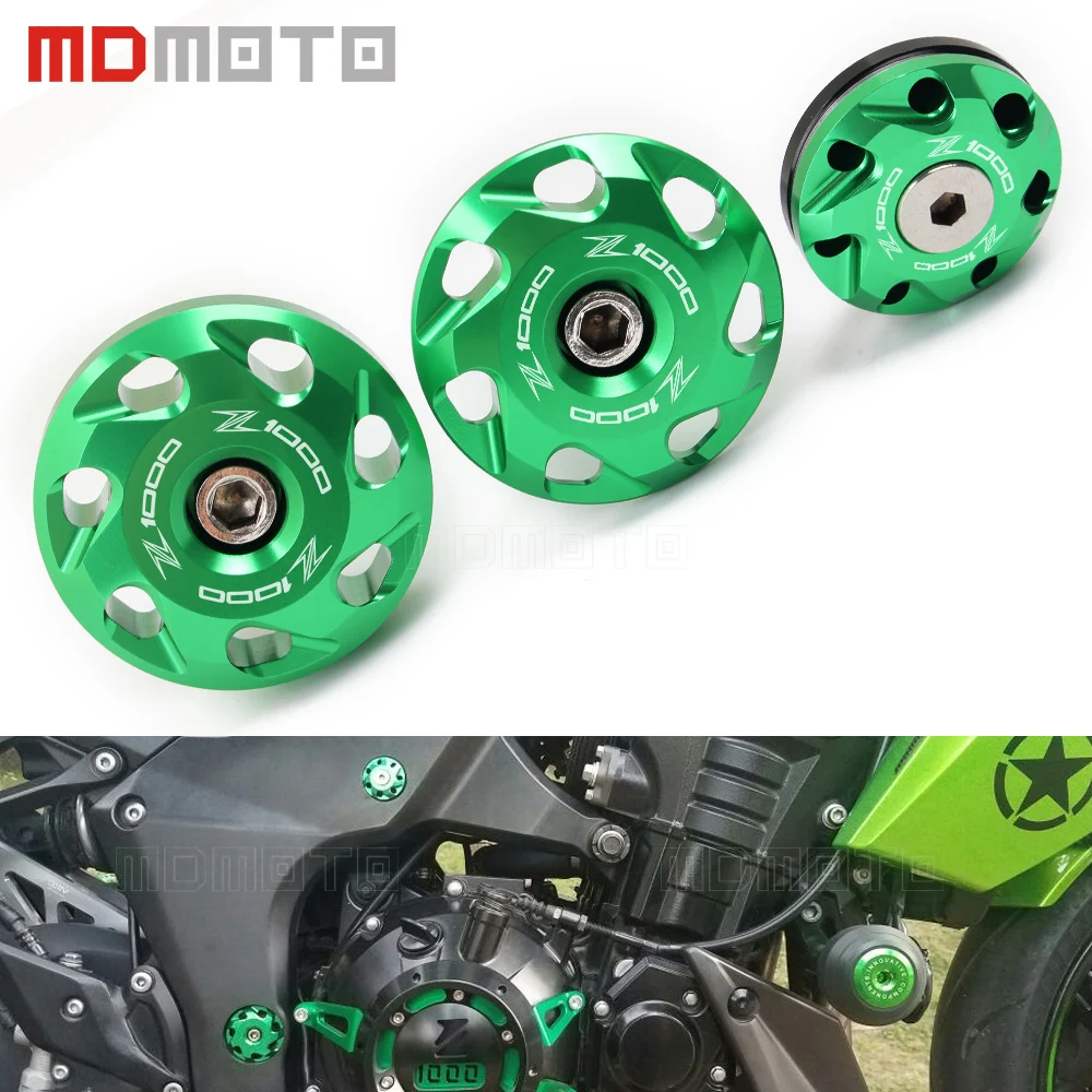 Винты для мотоциклов kawasaki Z1000 Z 1000 2010 2019 аксессуары ЧПУ алюминиевая рамка