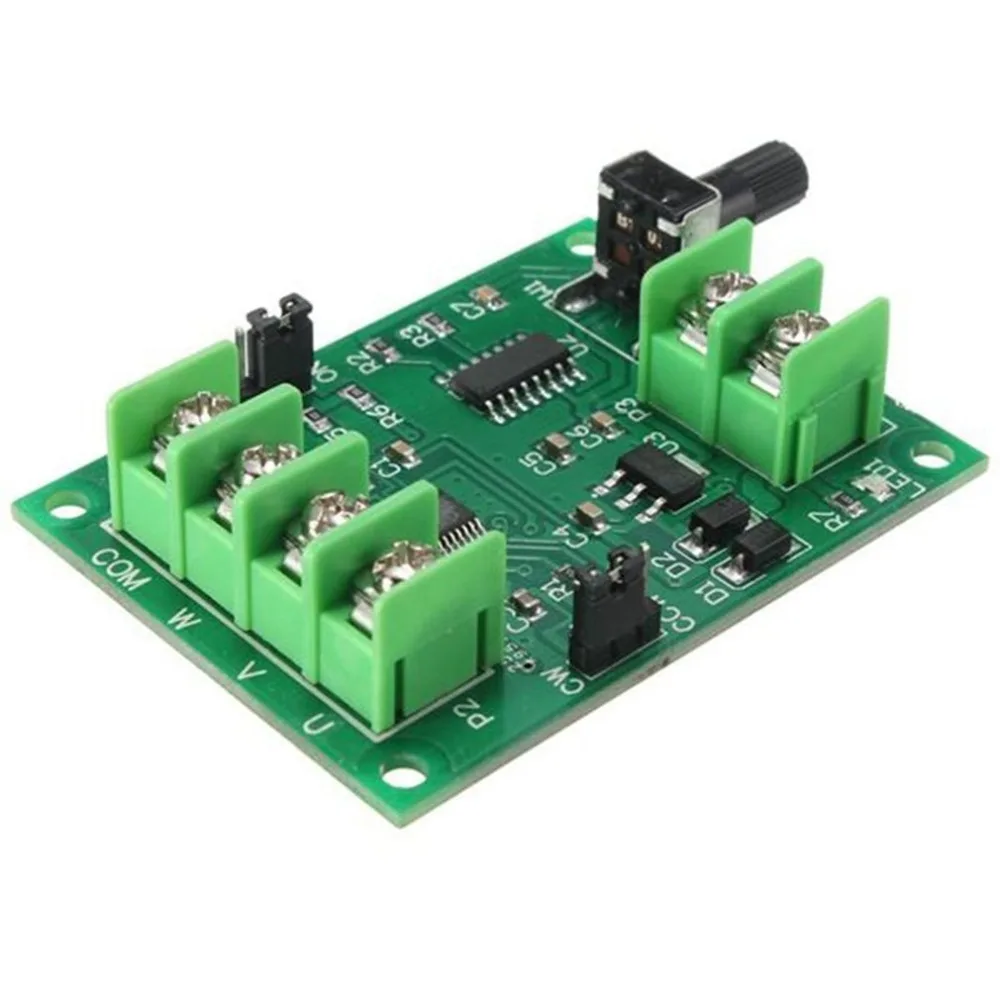 Профессиональный Легко установить 5 v-12 v Dc бесщеточный мотор драйвер платы контроллер жесткий диск мотор 3/4 Проволока Аксессуары для велосипеда