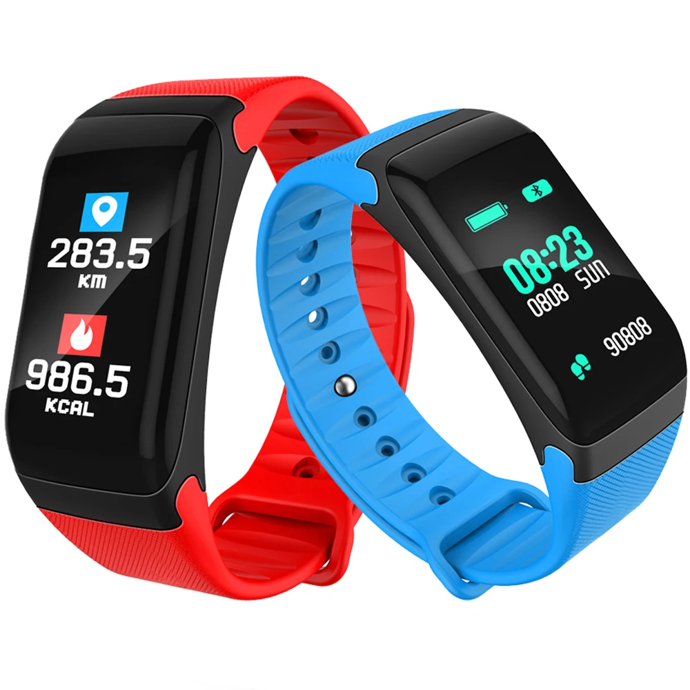 

Smart Bracelet Waterproof Watch Heart Rate Blood Pressure Sleep Monitor F601 Smartwatch Sport Band Fitness Tracker for Woman Men