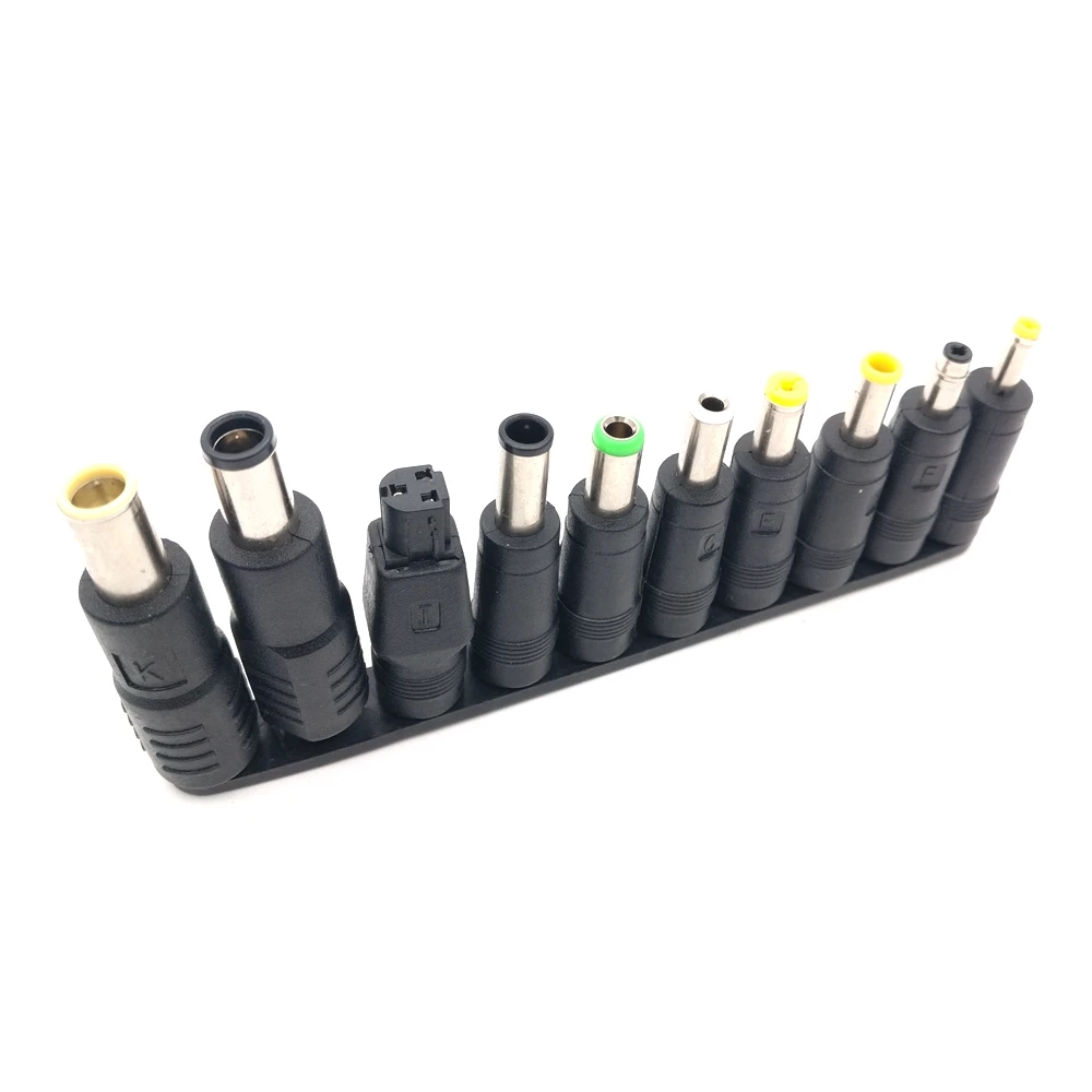 

10PCS Laptop Power Plug Adapter Connectors Notebook Universal Charger DC Head Straight Input