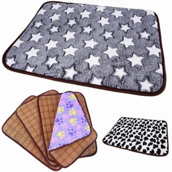 

Pet Small Dog Blanket Bed Washable House Puppy Cushion Medium Dog Cage Mat Mattress Kennel Soft Crate Summer Winter Use Mat