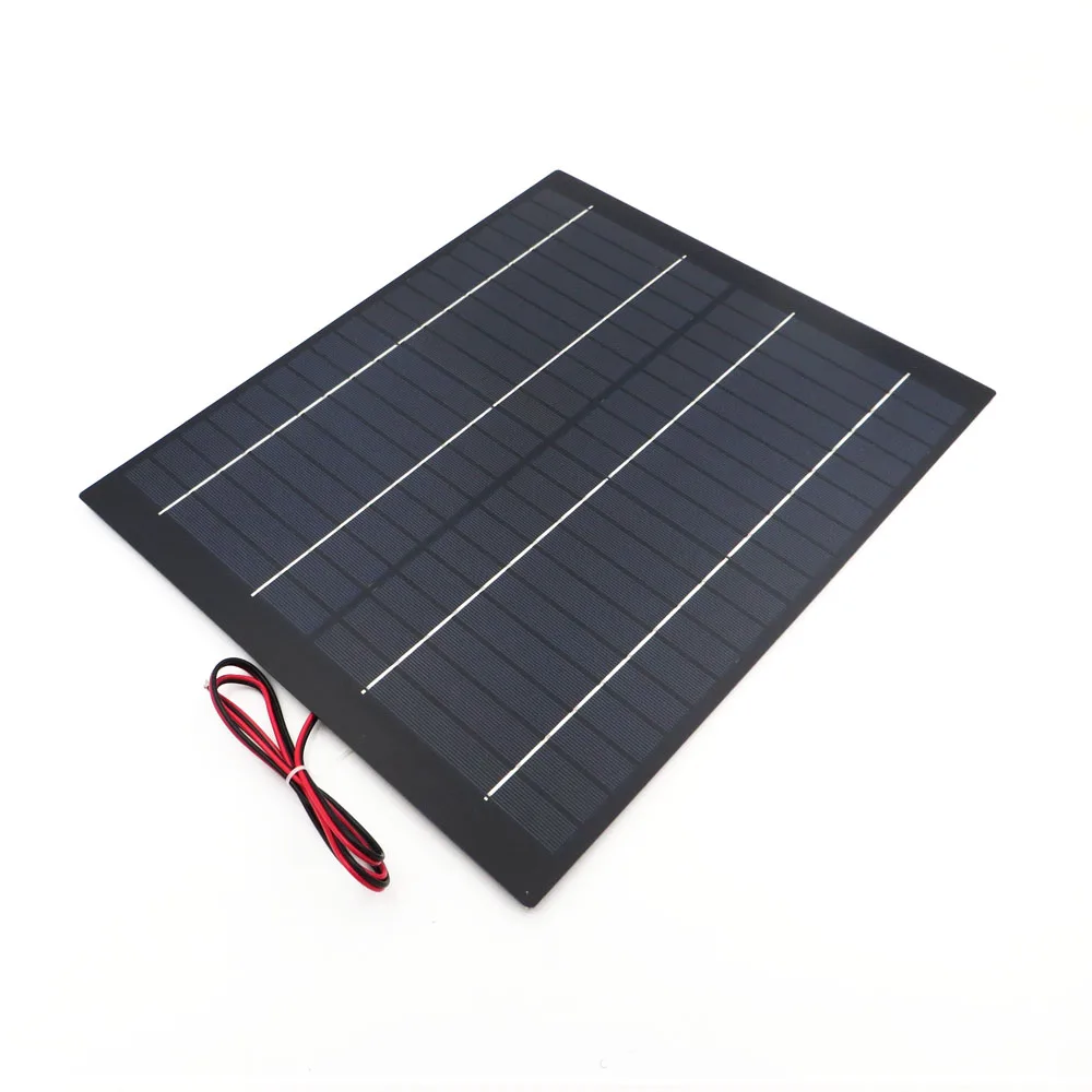 

Solar Panel Mini PET polycrystalline 18V 20W 10W 5W PV module cell charge for 12V battery