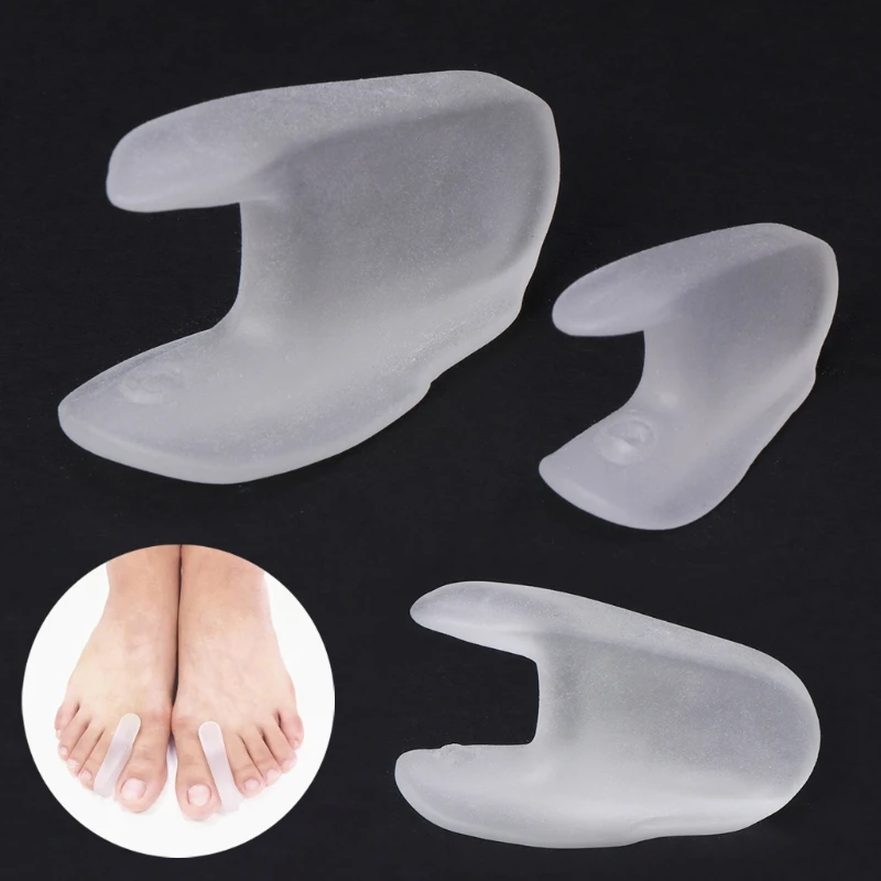 

Silicone Bunion Corrector Hallux Valgus Toe Protector Straightener Separator New