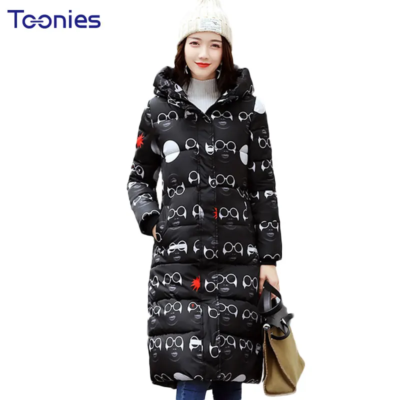 Winter Thick Hooded Maternity Down Coat for Pregnant Women Jacket