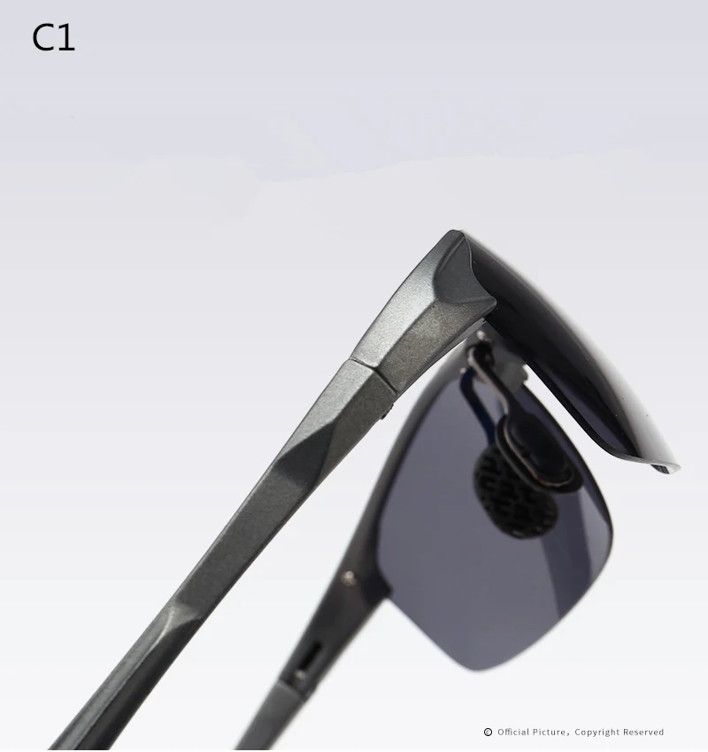 2019 new polarized men's sunglasses UV400 square frame fashion ladies sunglasses brand design sports glasses driving sunglasses (10)