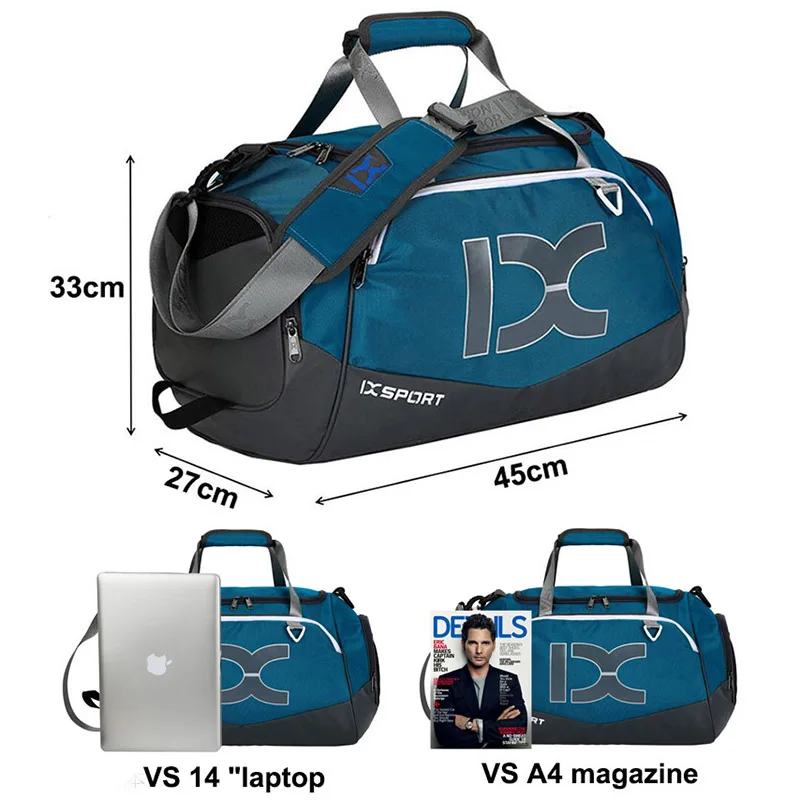 40L водонепроницаемые дорожные сумки для мужчин и женщин, сумки для багажа, сумка для путешествий, многофункциональная сумка на плечо, сумка для выходных, XA106ZC