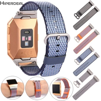 

HIPERDEAL New Release Sports Woven Nylon Bracelet Strap Band For Fitbit Ionic Hot 17Dec23 Drop Ship F