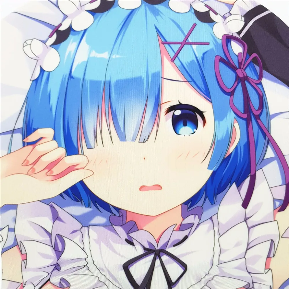 Re: Zero Ram Rem аниме 3D Oppai коврик для мыши упор на запястье|mouse pad|mouse pad wristwrist rest |