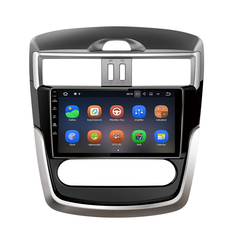 Top Lenvio 4GB+32GB 2 Din Android 8.0 CAR DVD GPS Player For Nissan Tiida 2011-2016 car stereo radio navigation Octa Core 1024*600 2