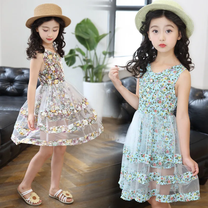 2019 Spring and Summer New Snow Spinning Skirt Large Children's Air Long Sleeve Big Boy Broken Flower Princess Skirt 2019 Spring and Summer New Snow Spinning Skirt Large Children's Air Long Sleeve Big Boy Broken Flower Princess Skirt