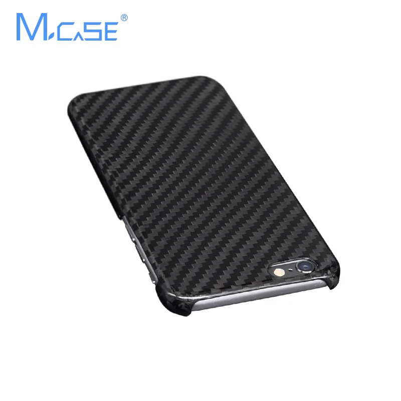 Ультратонкий чехол Mcase 0 7 мм из 100% настоящего углеродного волокна для iPhone 6 Plus