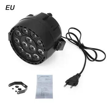 

12W RGBW LED Stage Light Intelligent Voice Control Par Light With DMX512 for Disco DJ Projector Party Decoration Stage Lighting