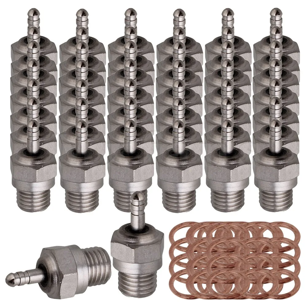 

Mxfans 100 x Silver RC1:8 1:10 Spark Glow Plug for HSP N4 15~28 Nitro Engine RC Car