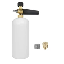 Мойка под давлением пенная насадка, пенная пушка, пенообразователь сетчатый фильтр, насадка для отверстия наконечники Форсунка генератора пены, автомойка Adjustab