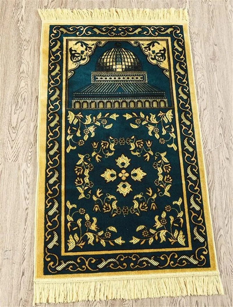 2016-red-blue-green-blanket-65-110cm-New-Muslim-Multicolor-Pocket-Size-Prayer-Travel-Rug-Islamic (4)