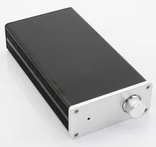 WA110 mini aluminum amplifier chassis Headphone Amplifier case Power Box AMP Enclosure case DIY box 116 50 208mm 