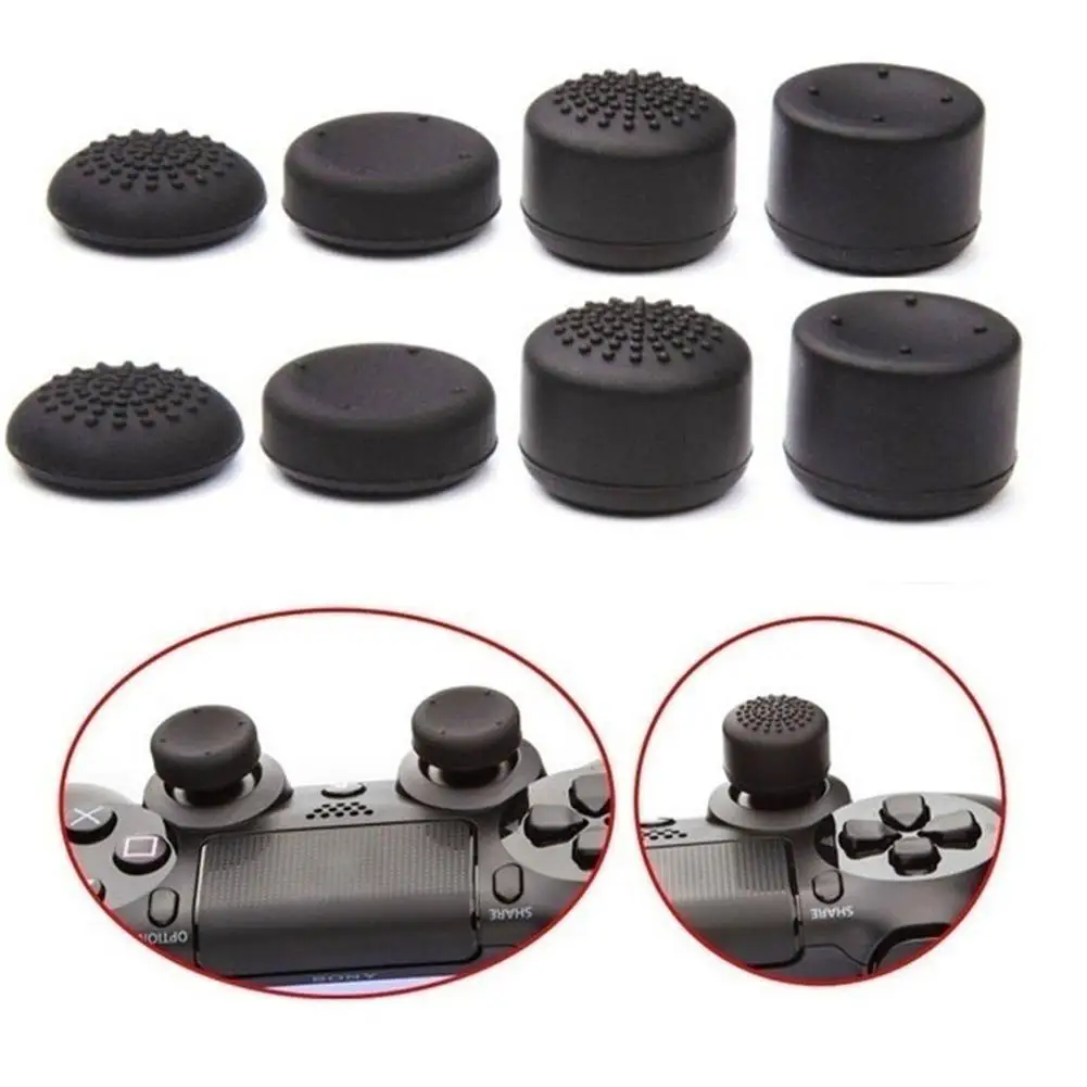 4/8 шт. колпачки для захвата большого пальца PS4 DS4 Pro Xbox PS3 X360 контроллера Nintendo Switch Lite