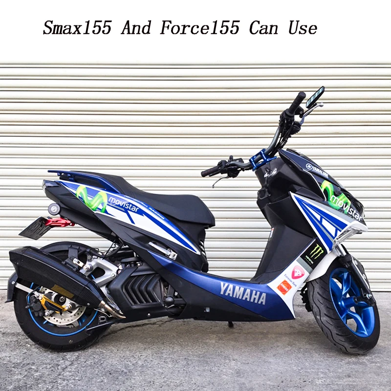 

Smax155 And Force155 Full System Exhaust Motorcycle Modified Middle Link Pipe Motorbike Slip On For Smax 155 And Force 155